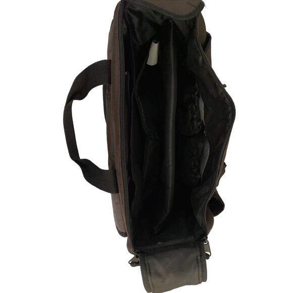 Eddie Bauer Coordinate Diaper Duffle Bag Brown , Changing Pad NWT - Picture 5 of 7